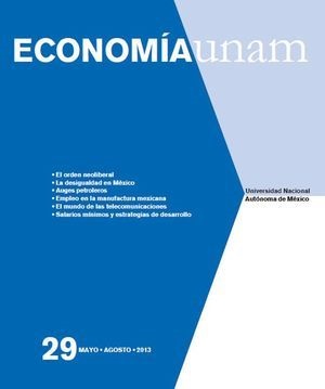 Economía UNAM No. 29 Vol. 10 mayo-agosto 2013