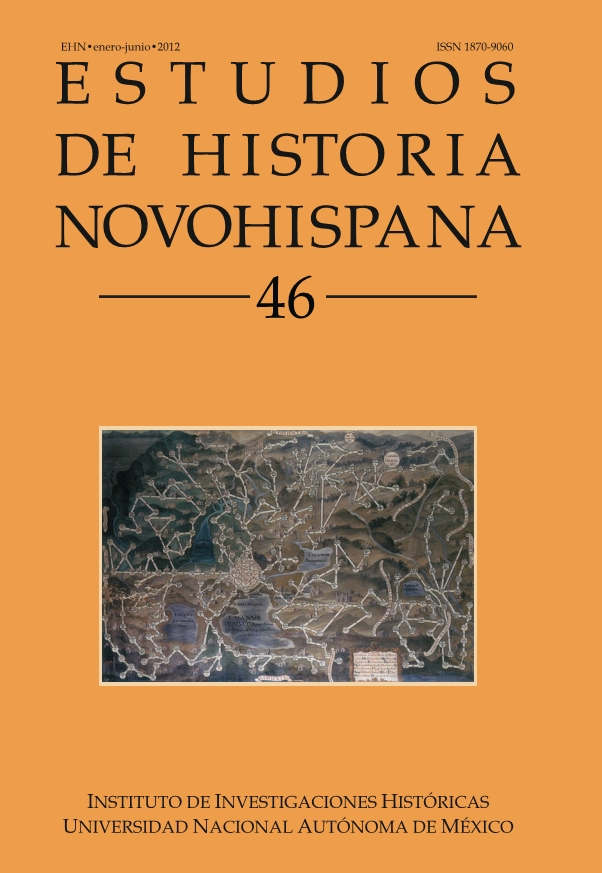 Estudios de Historia Novohispana Vol. 46 enero-junio 2012