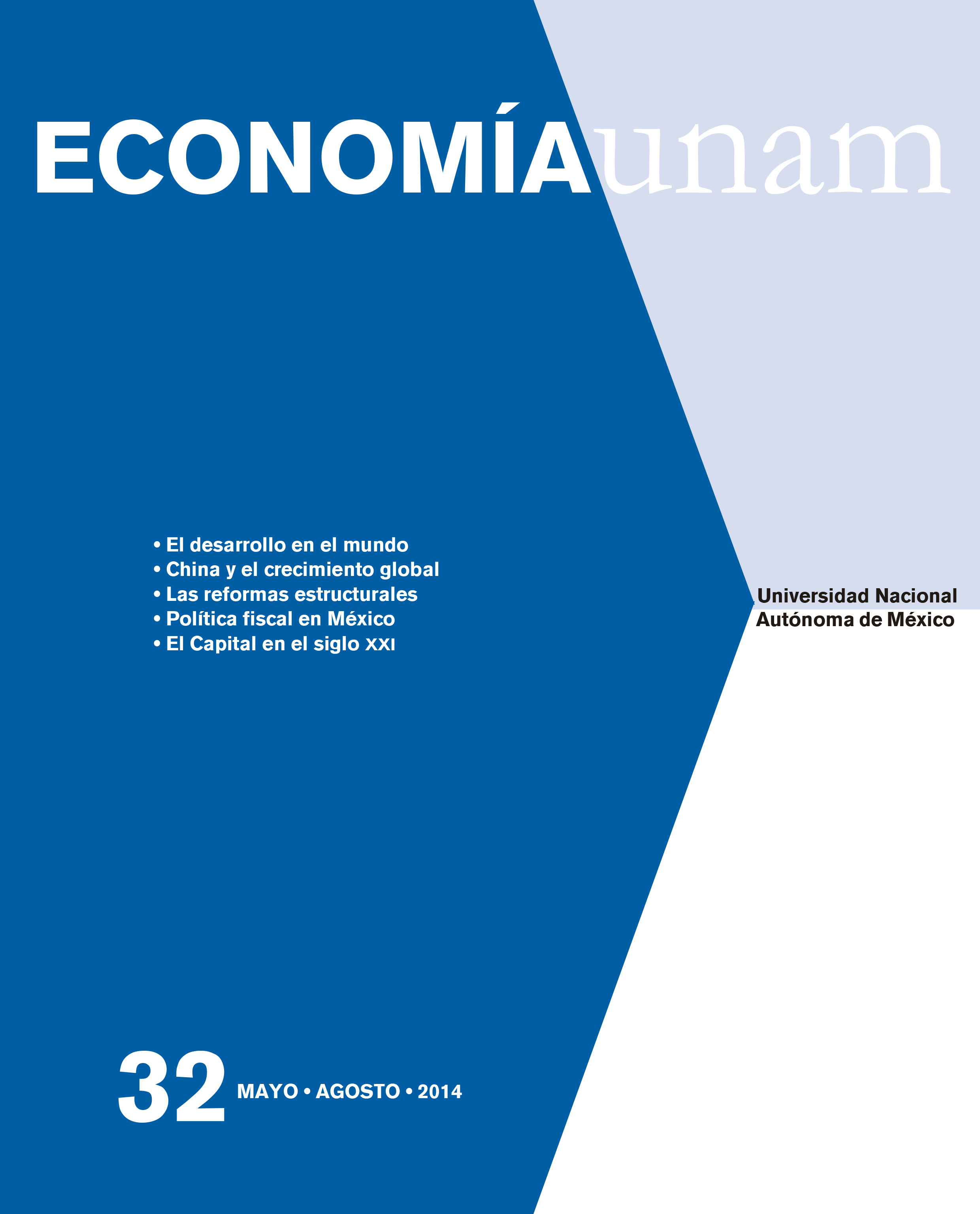 Economía UNAM No. 32 Vol. 11 mayo-agosto 2014