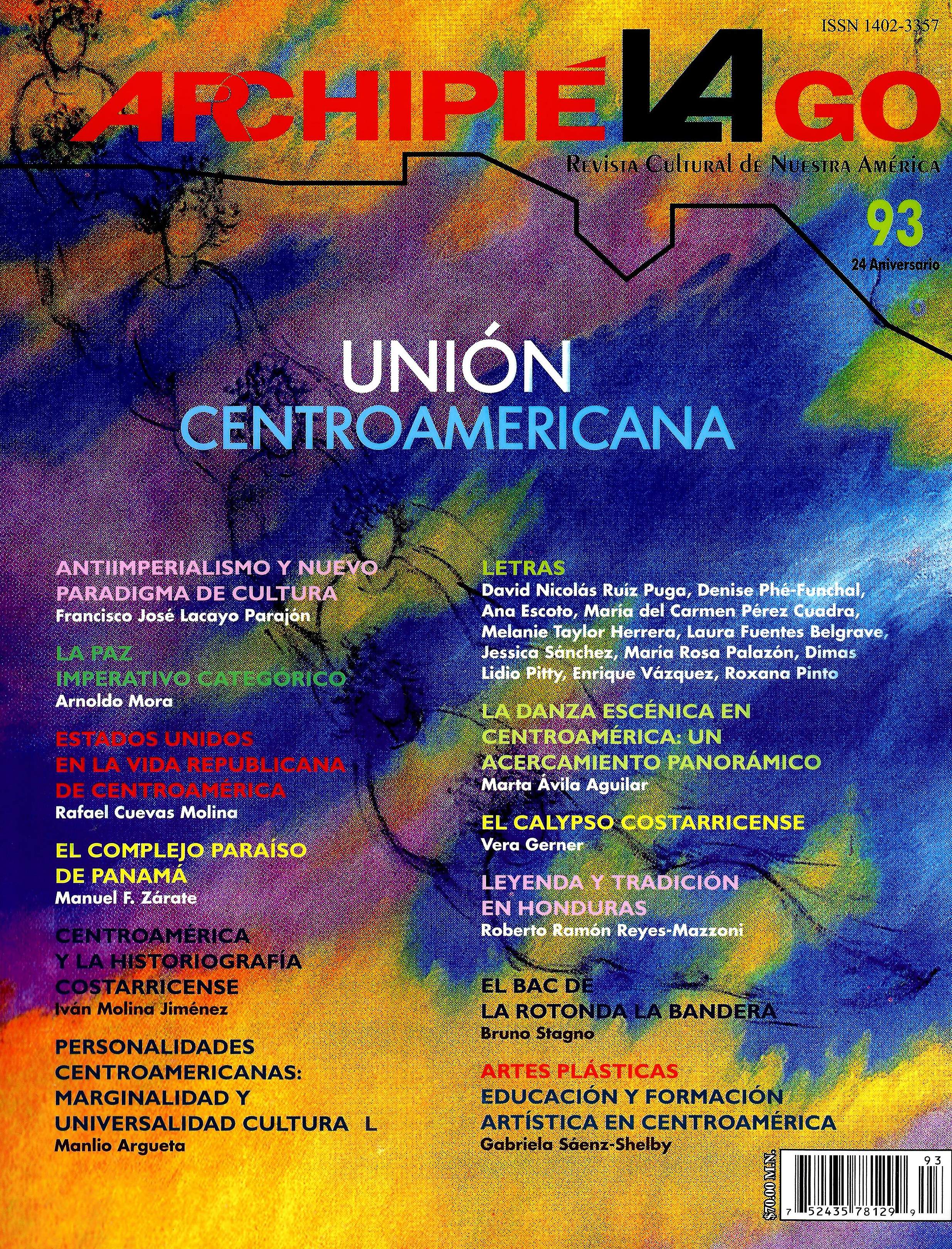 Archipiélago. Revista Cultural de Nuestra América, núm. 93, año 24, jul-sep 2016