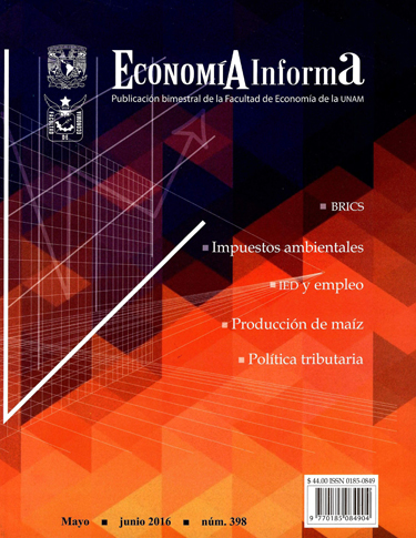 Economía Informa, núm. 398, mayo- junio 2016