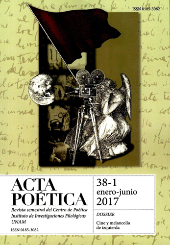 Acta poética 38-1, enero-junio 2017