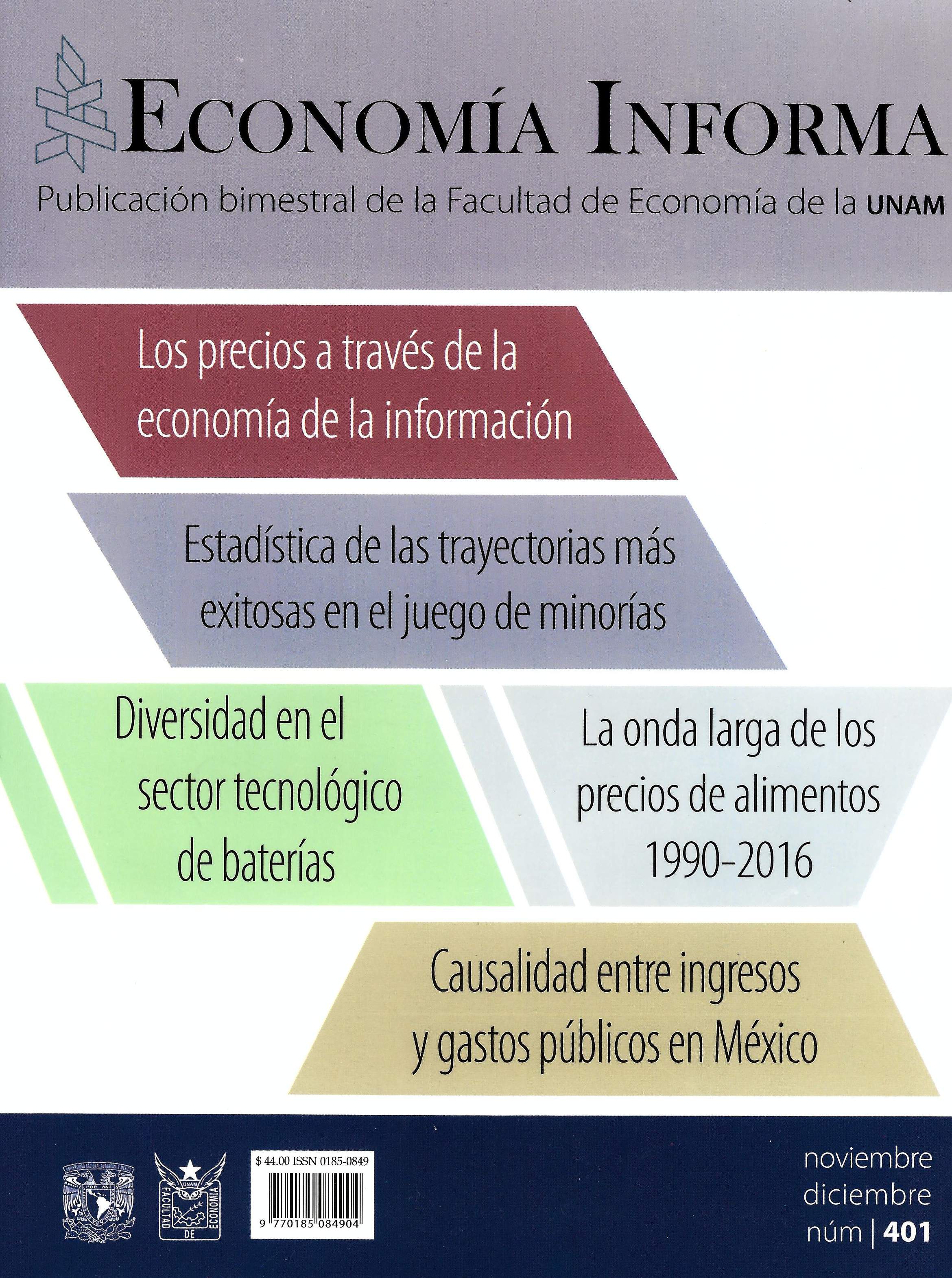 Economía Informa, núm. 401, noviembre-diciembre 2016