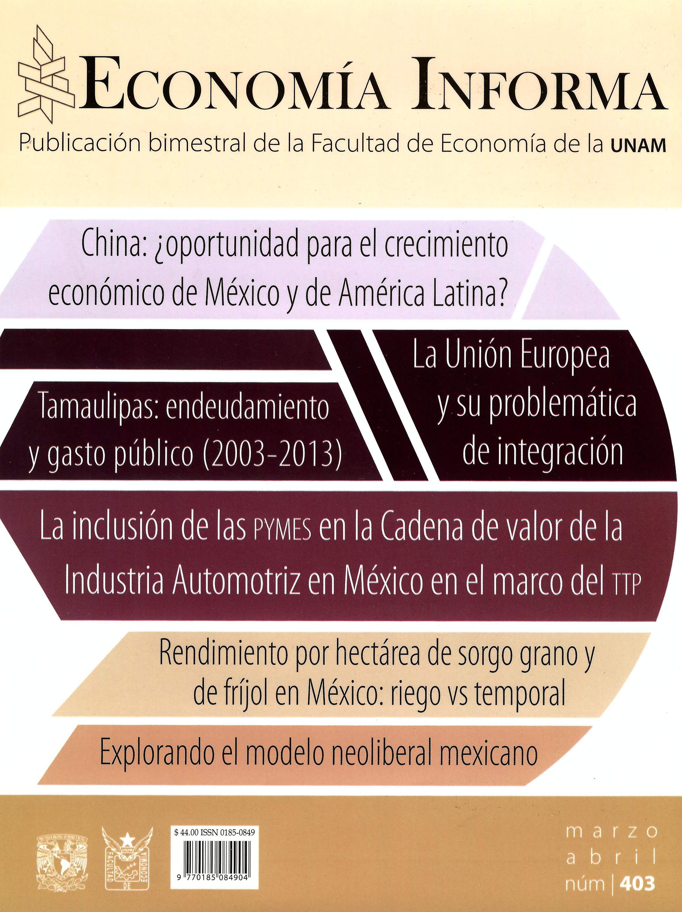 Economía Informa, núm. 403, marzo-abril 2017