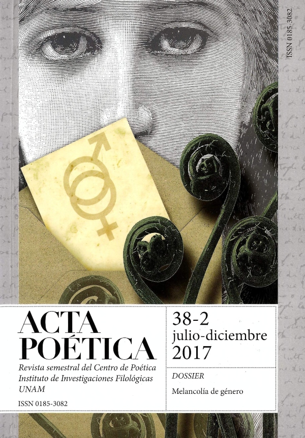 Acta poética 38-2, julio-diciembre 2017