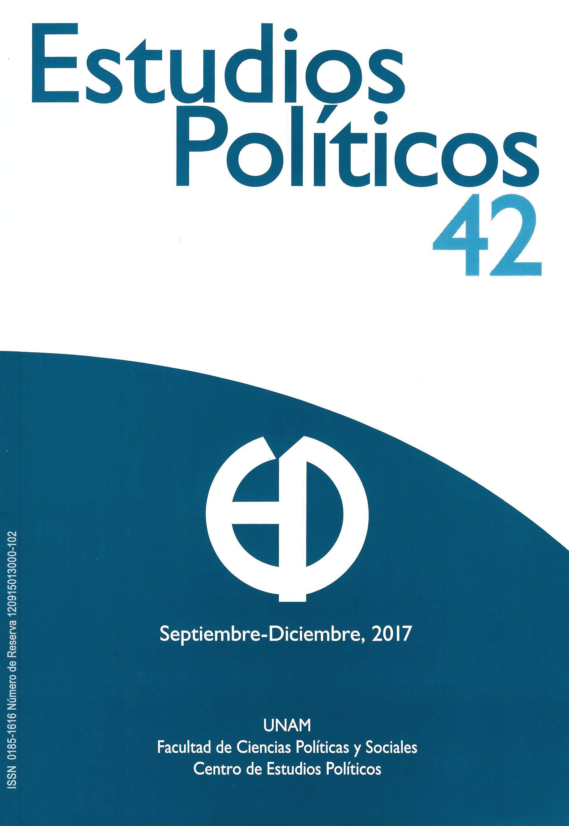 Estudios políticos 42, septiembre-diciembre, 2017