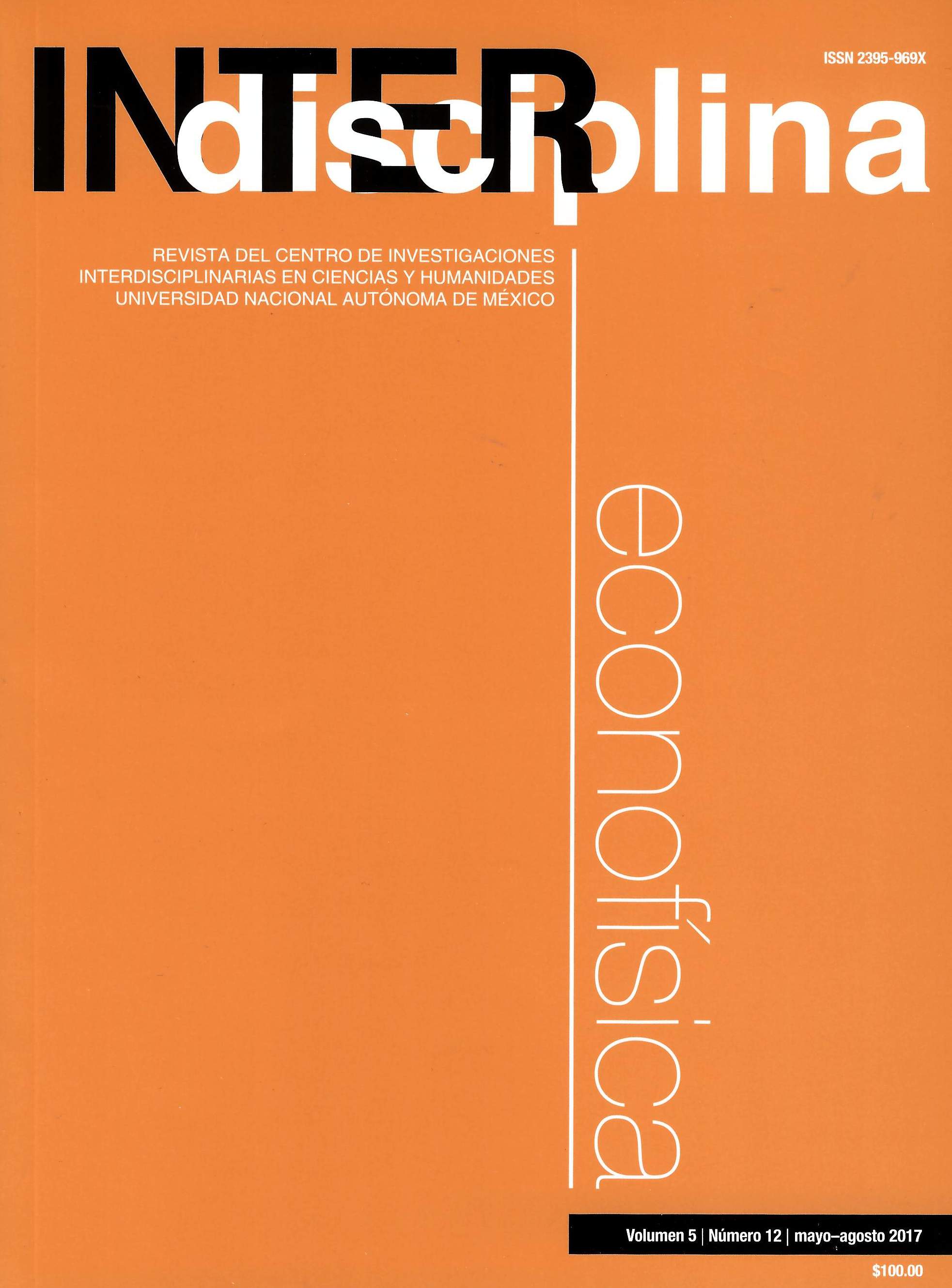 Interdisciplina, Vol. 5, número. 12, mayo-agosto 2017 econofísica