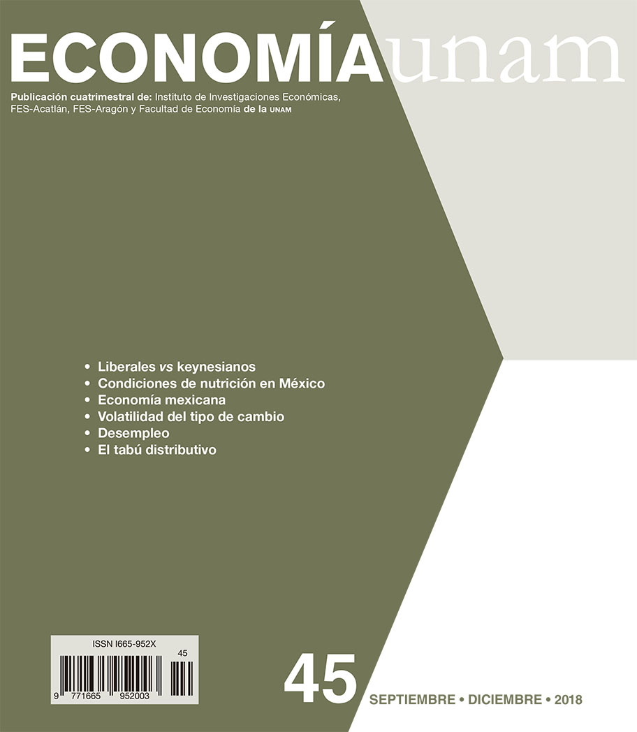 ECONOMÍAunam, Vol.15, núm.45, septiembre-diciembre, 2018