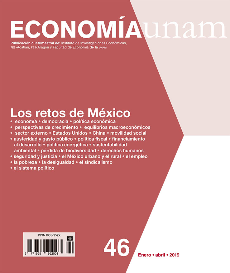 ECONOMÍAunam, Vol.16, núm.46, enero-abril, 2019