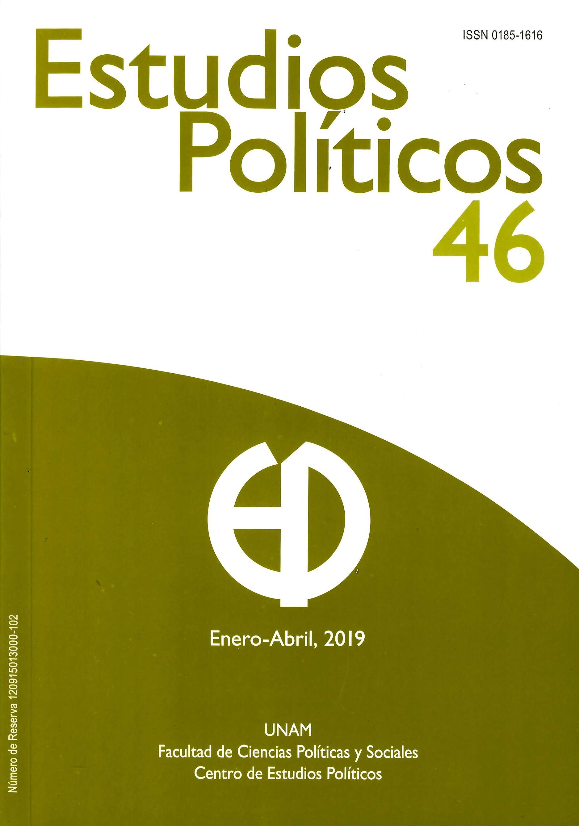 Estudios Políticos, núm. 46, enero-abril, 2019