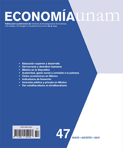 ECONOMÍAunam, Vol.16, núm.47, mayo-agosto, 2019