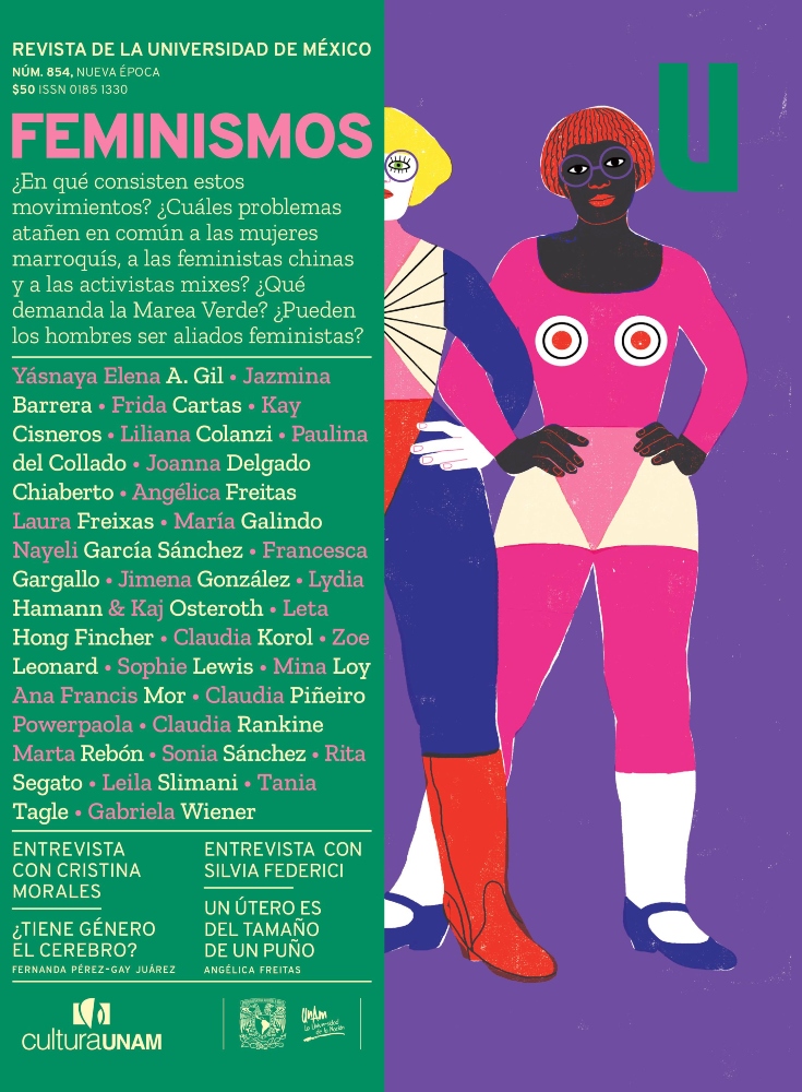 Revista de la Universidad de México,  núm. 854, Nueva Época, noviembre 2019. Feminismos