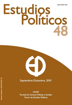 Estudios Políticos. Nueva Época. Núm 48. septiembre-diciembre, 2019