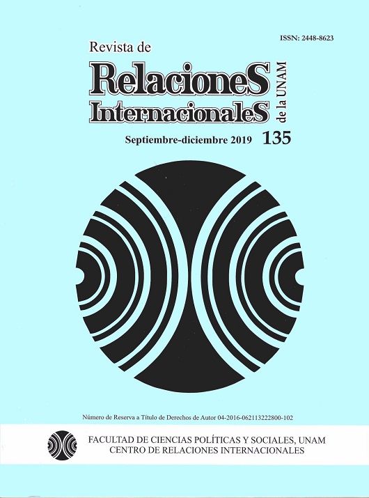 Revista de Relaciones Internacionales de la UNAM, 135, septiembre-diciembre, 2019