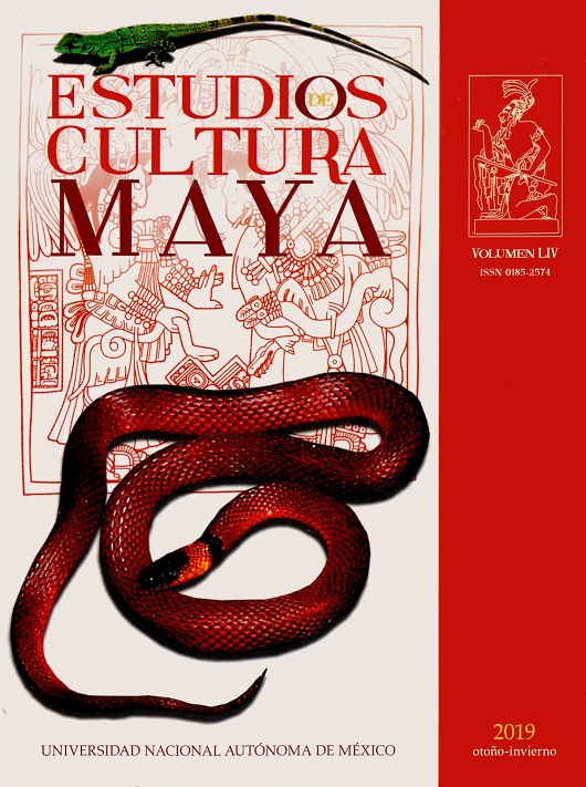 Estudios de Cultura Maya Vol. LIV, otoño-invierno, 2019