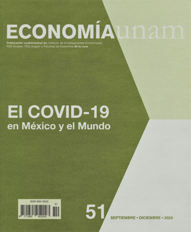 Economía UNAM, núm. 51, septiembre-diciembre, 2020 El COVID-19 en México y el Mundo