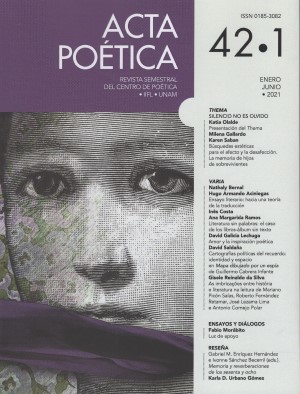 Acta Poética 42-1