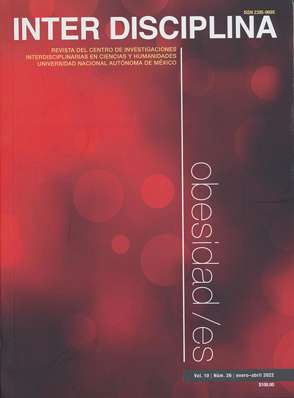 Interdisciplina, volumen 10, número 26, enero-abril 2022 Obesidad/es