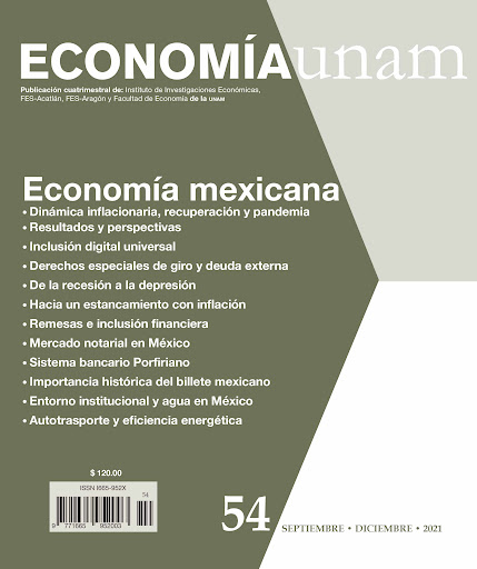 Economía UNAM 54, septiembre-diciembre 2021