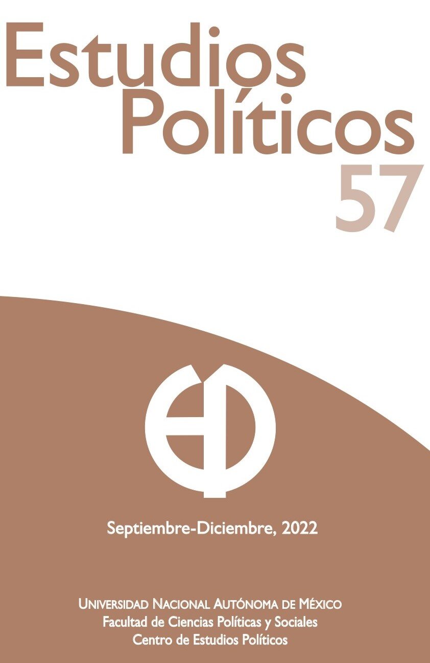 Estudios políticos 57, septiembre-diciembre 2022