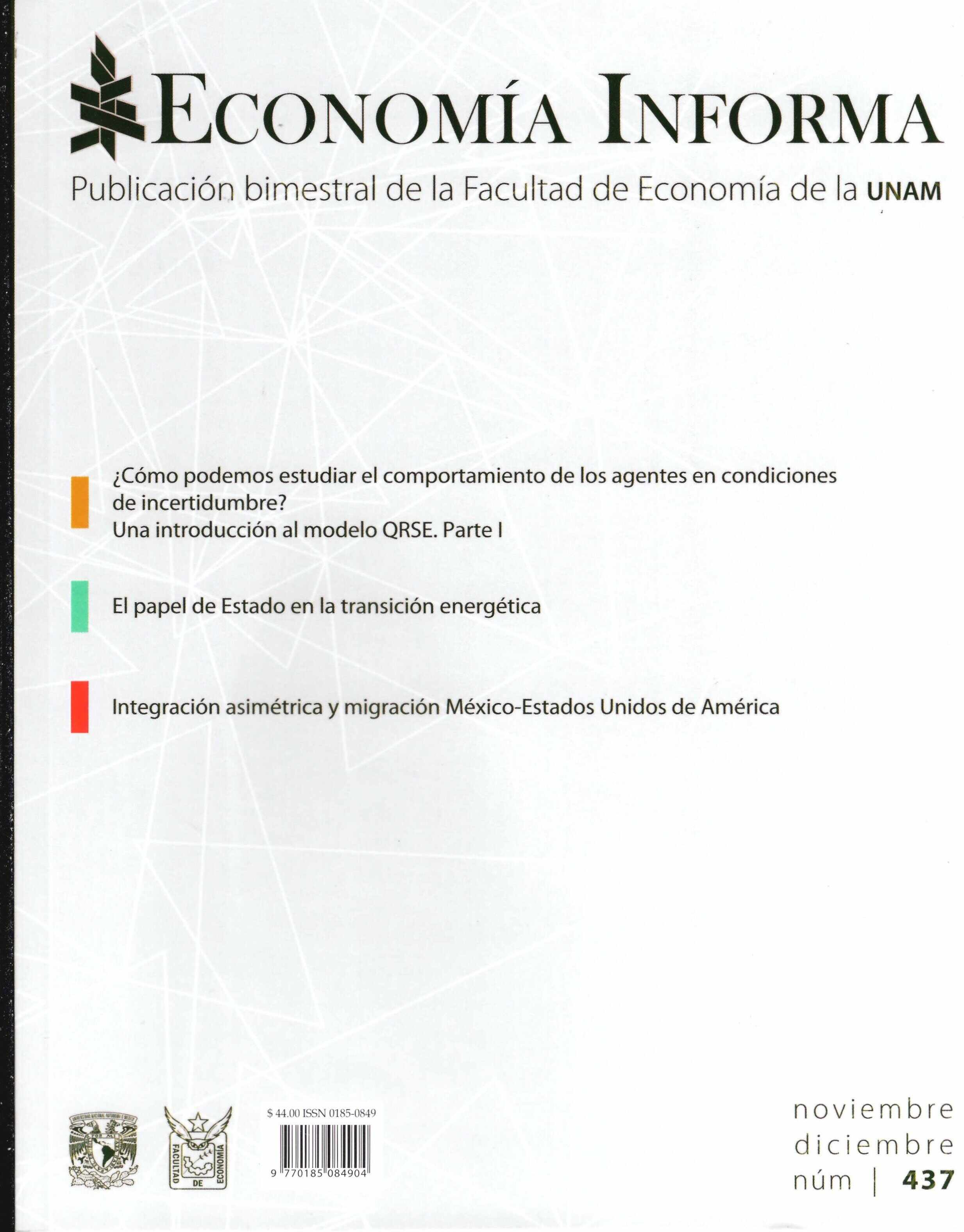 Economía informa núm. 437, noviembre-diciembre 2022