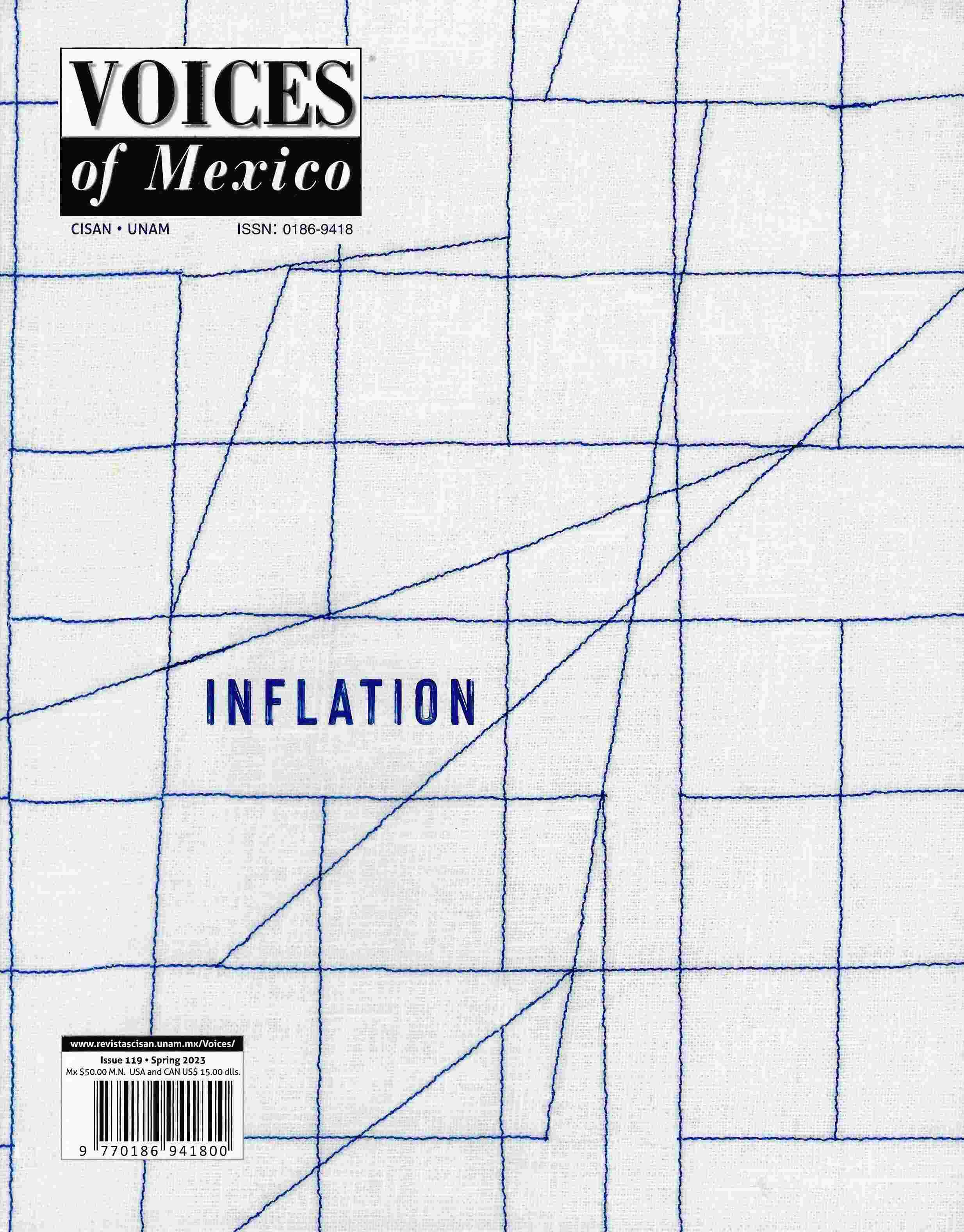 Voices of Mexico, Issue 119, Spring 2023 Inflation