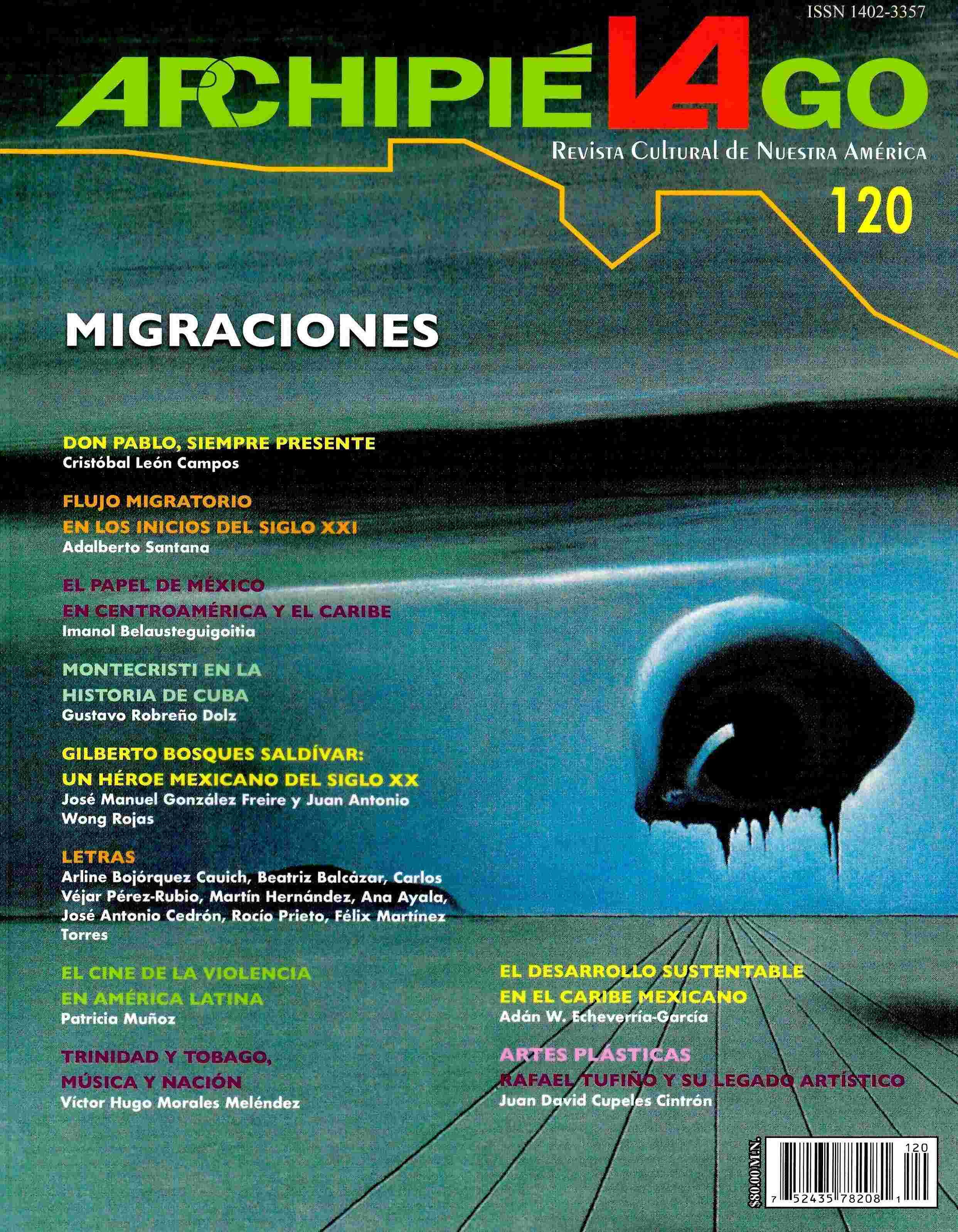 Archipiélago. Revista cultural de nuestra América, núm. 120, año 30, abril-junio 2023