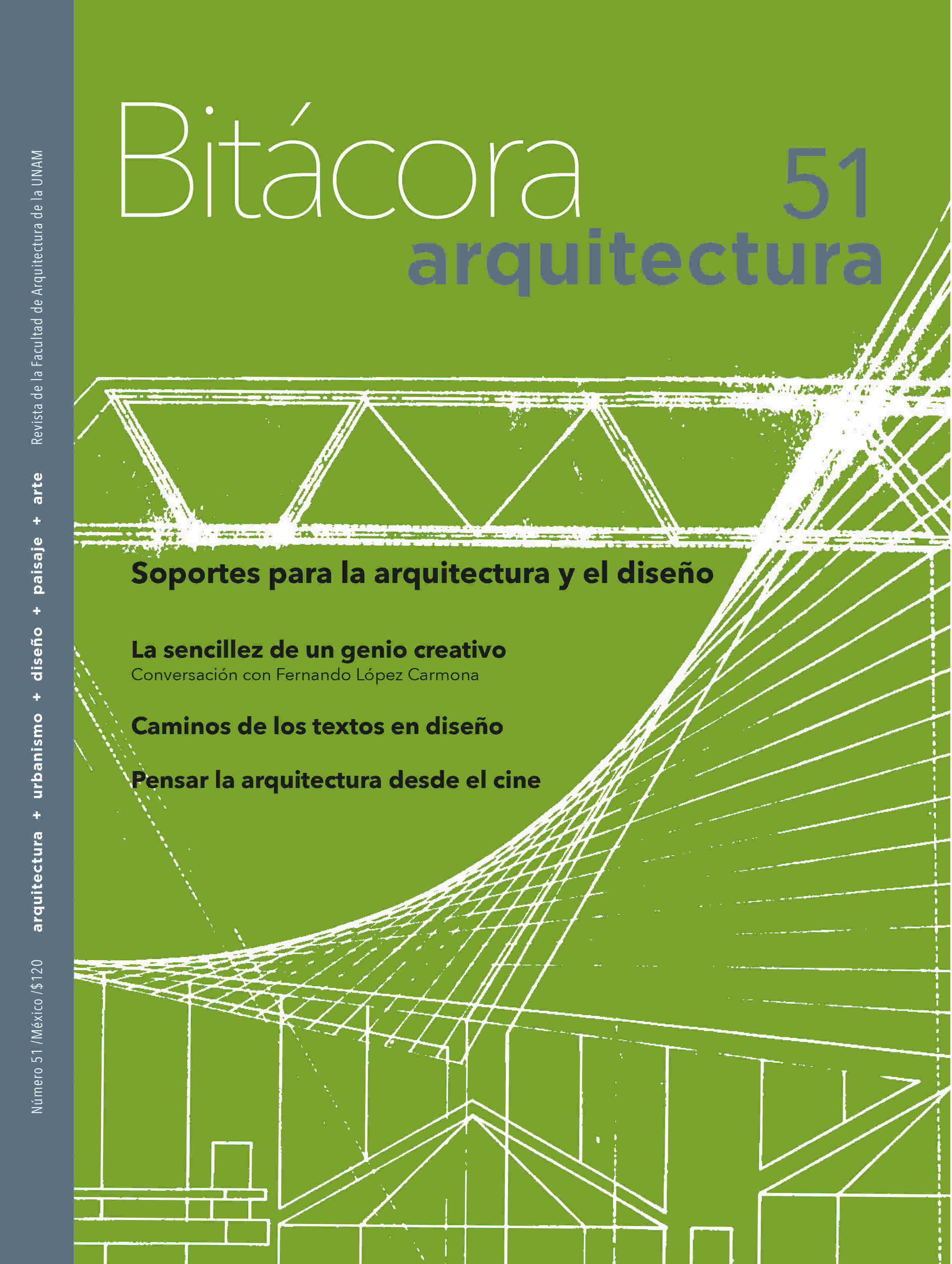 Bitácora arquitectura, núm. 51, abril-julio 2023