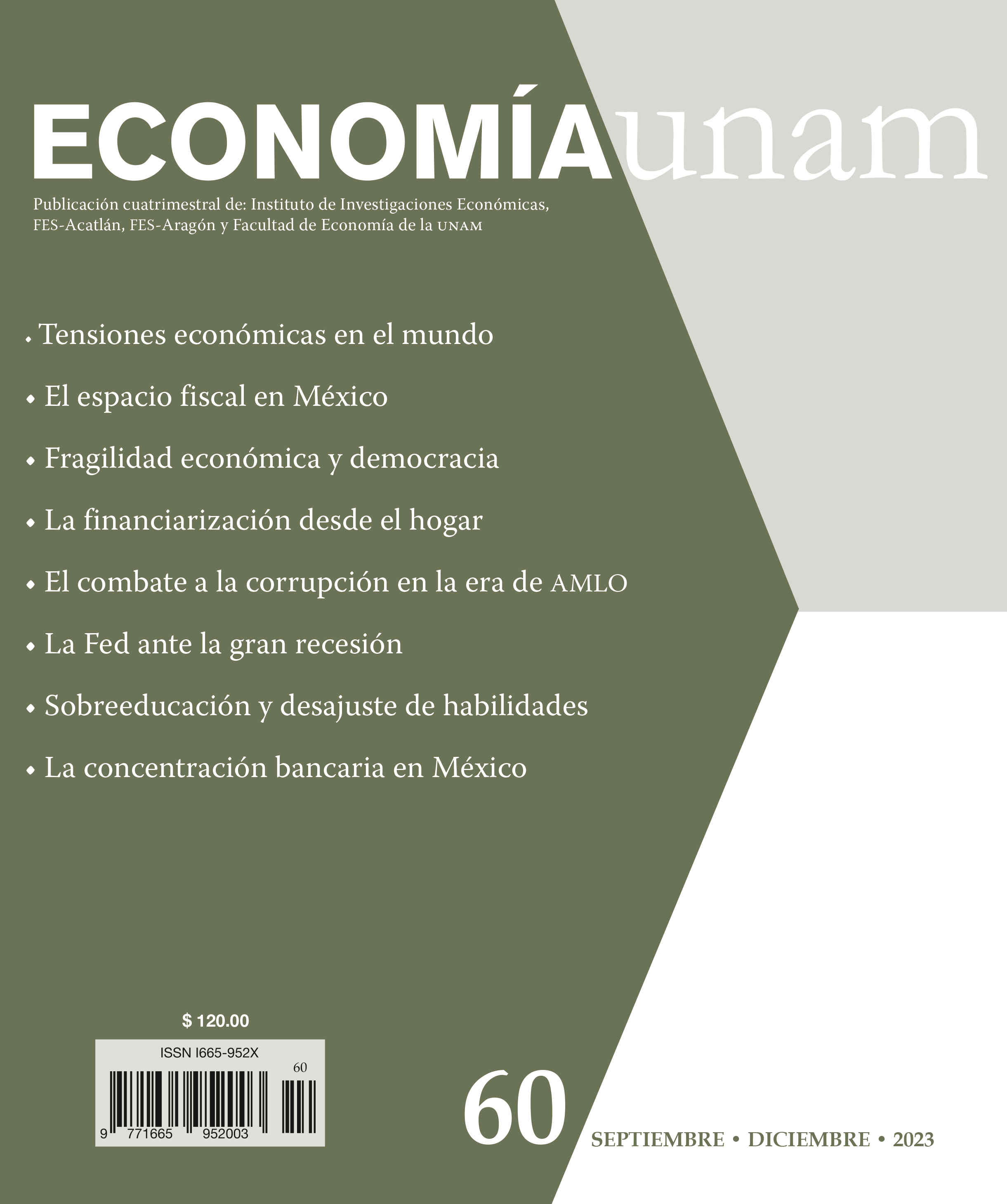ECONOMÍAunam, Vol.20, núm.60, septiembre-diciembre, 2023