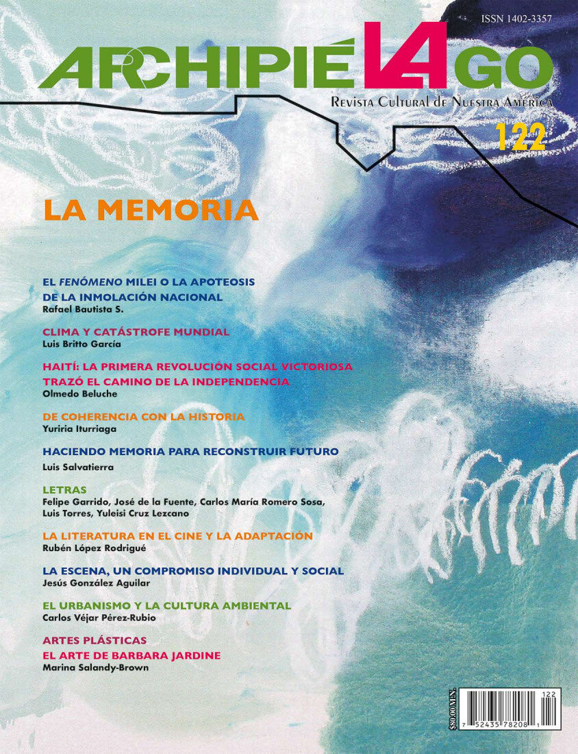 Archipiélago. Revista cultural de nuestra América, núm. 122, año 31, octubre -diciembre 2023