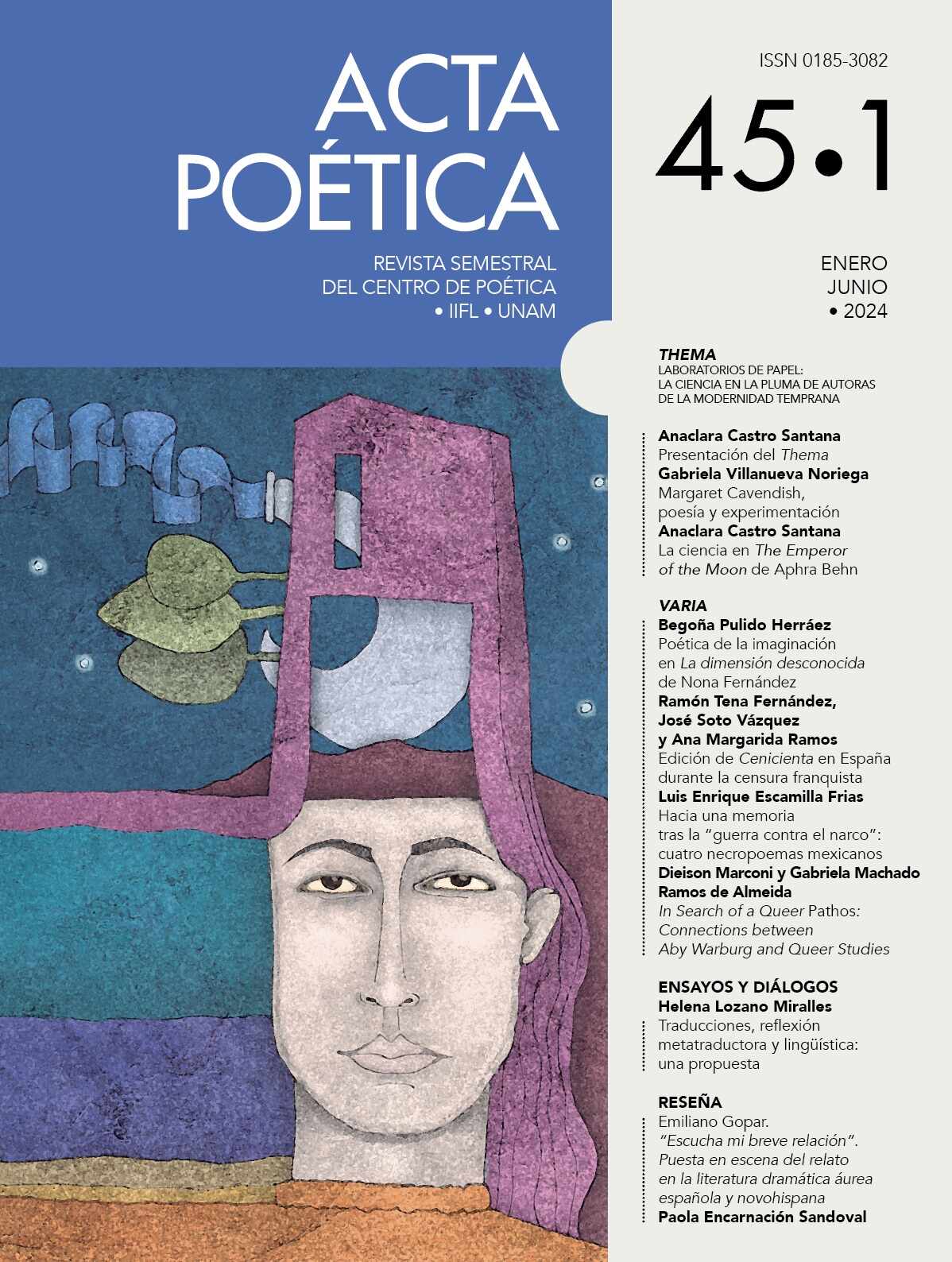 Acta poética 45-1, enero-junio 2024