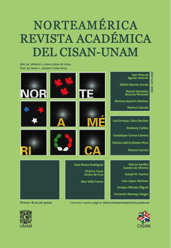 Norteamérica. Revista académica del CISAN-UNAM, año 19, núm. 1, enero-junio de 2024