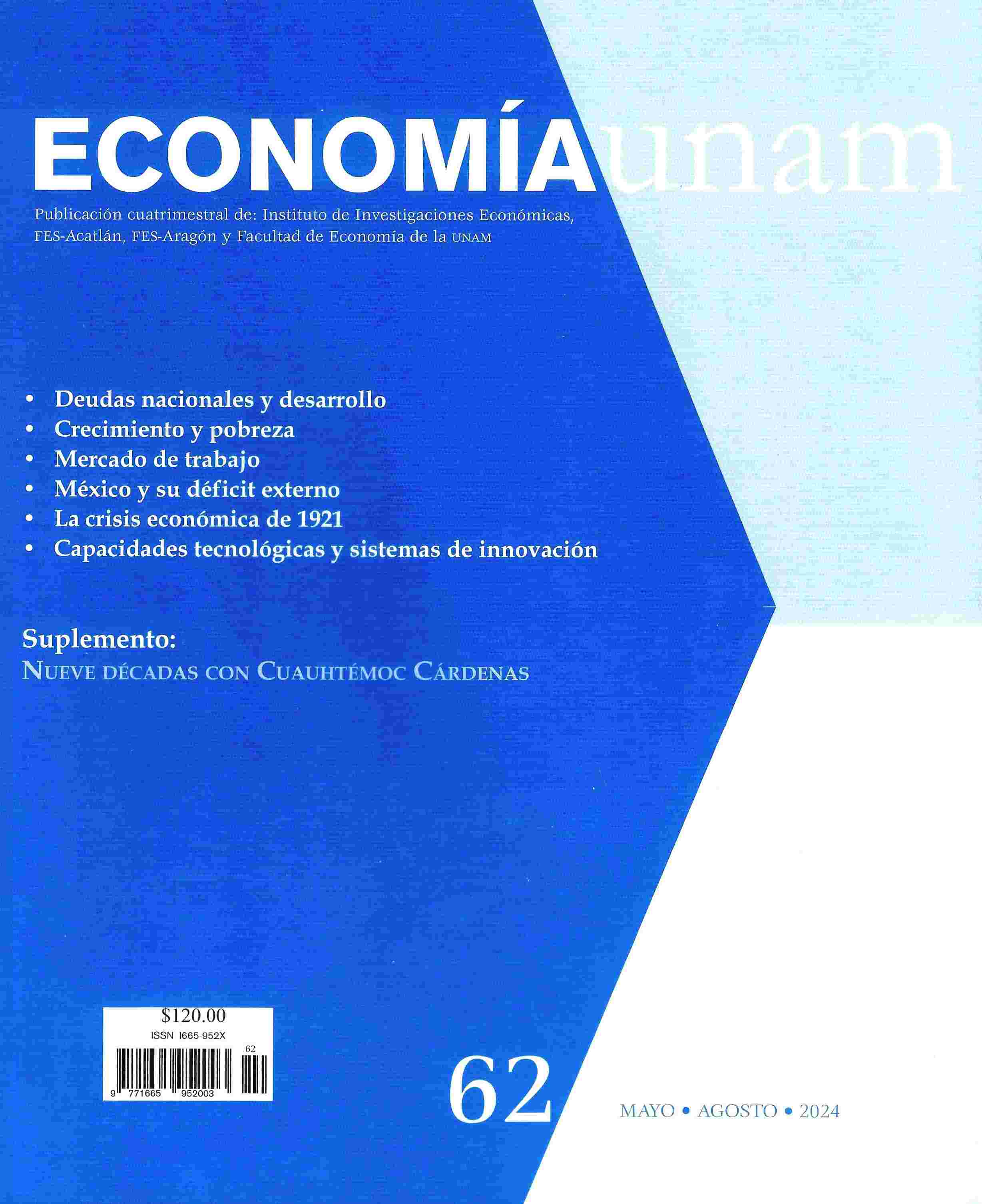 ECONOMÍAunam, Vol.21, núm. 62, mayo-agosto, 2024