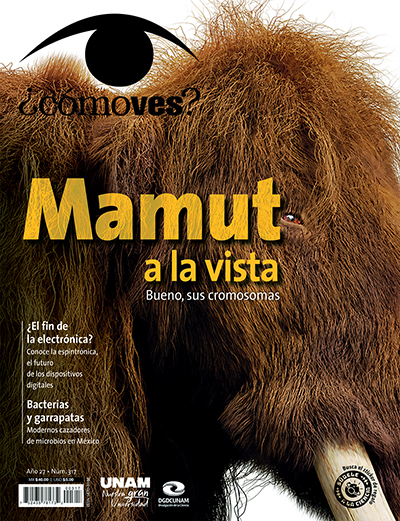 ¿Cómo ves? Revista de Divulgación de la Ciencia, año 27, núm. 317, abril de 2025. Mamut a la vista