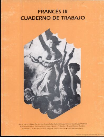 Francés 3. La argumentación  cuaderno de trabajo