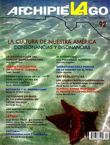 Archipielago. Revista cultural de nuestra América 92