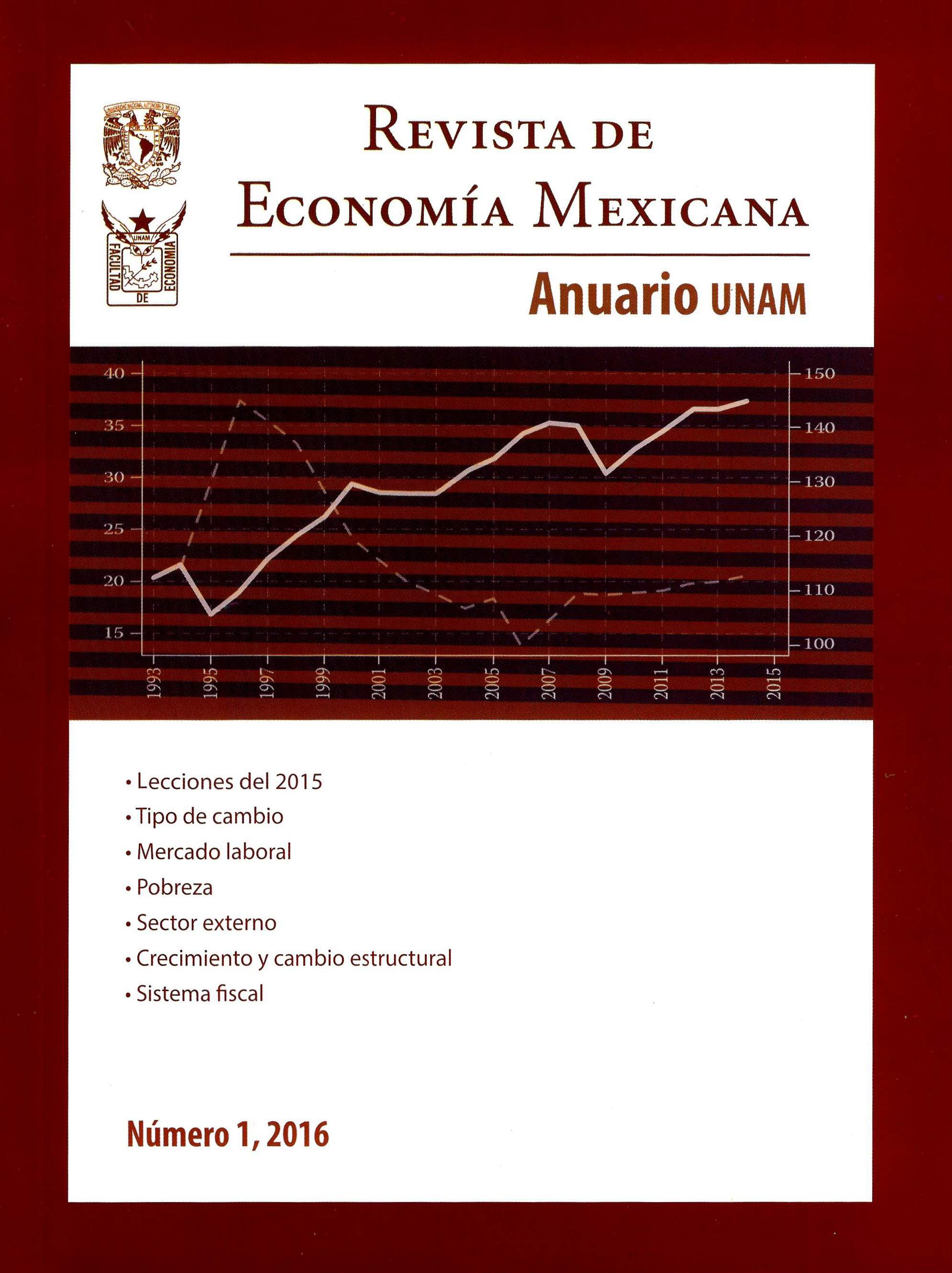 Revista de Economía Mexicana. Anuario UNAM, núm. 1, 2016