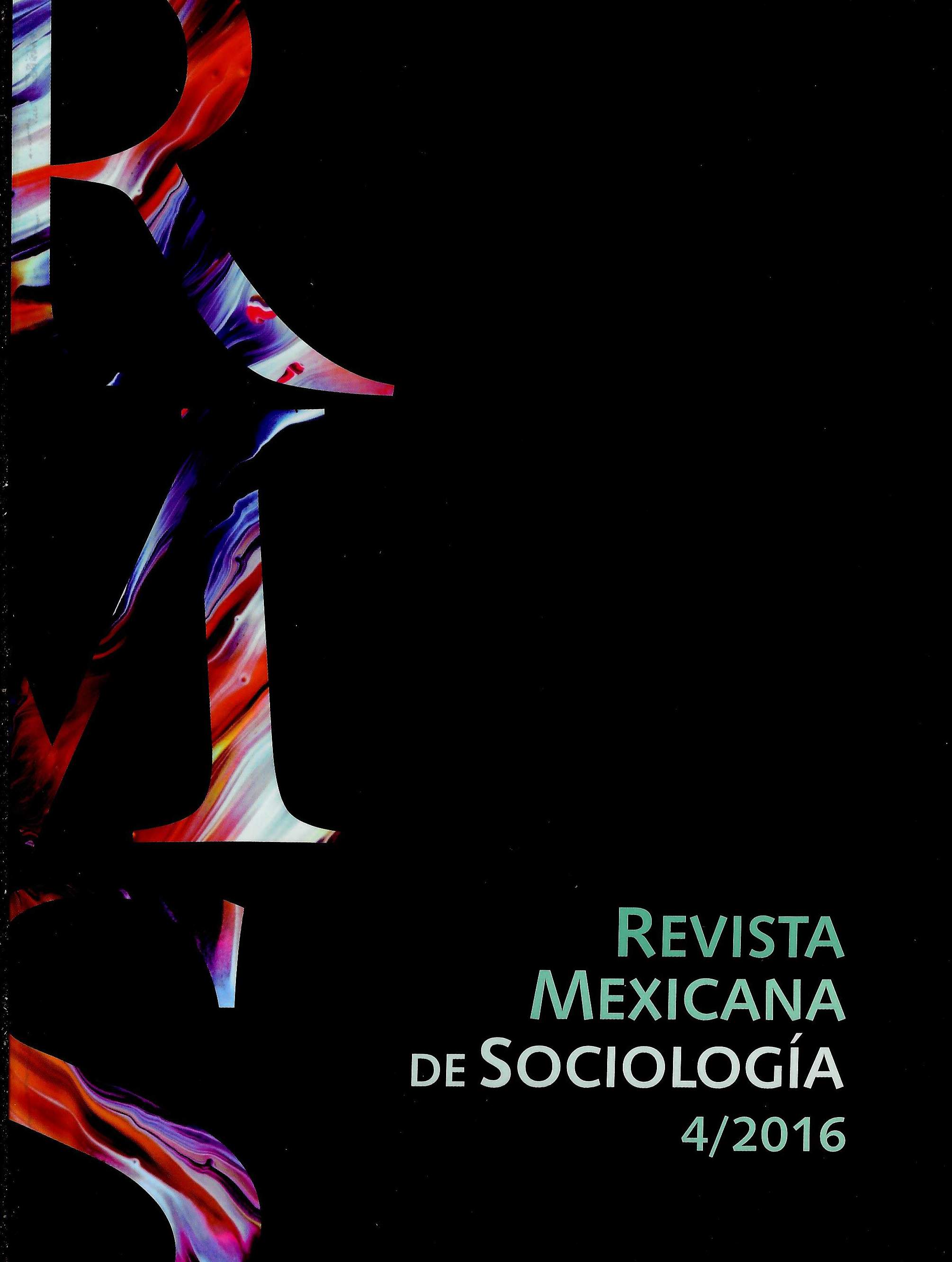 Revista mexicana de sociología 4/2016