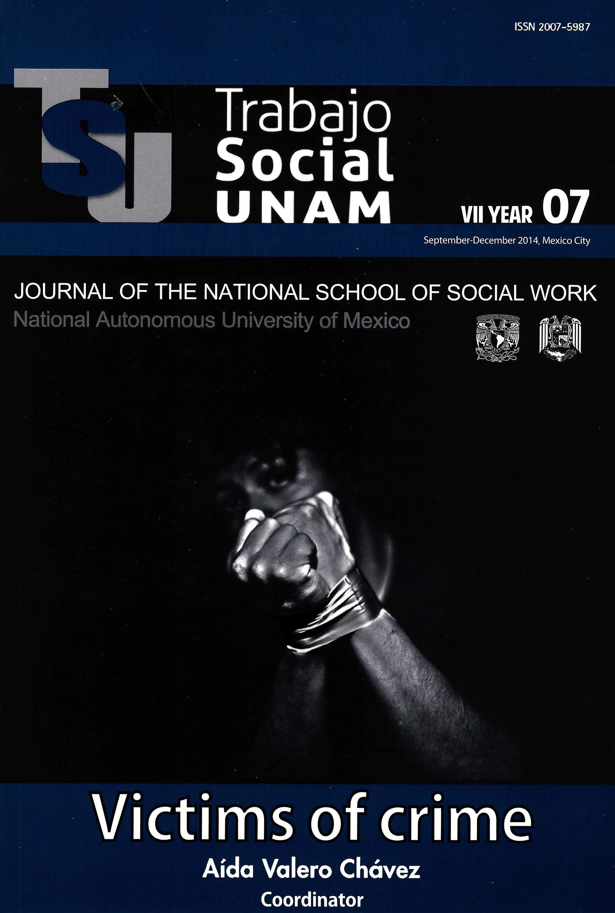 Trabajo Social UNAM. VII year, 07, sep-dec, 2014