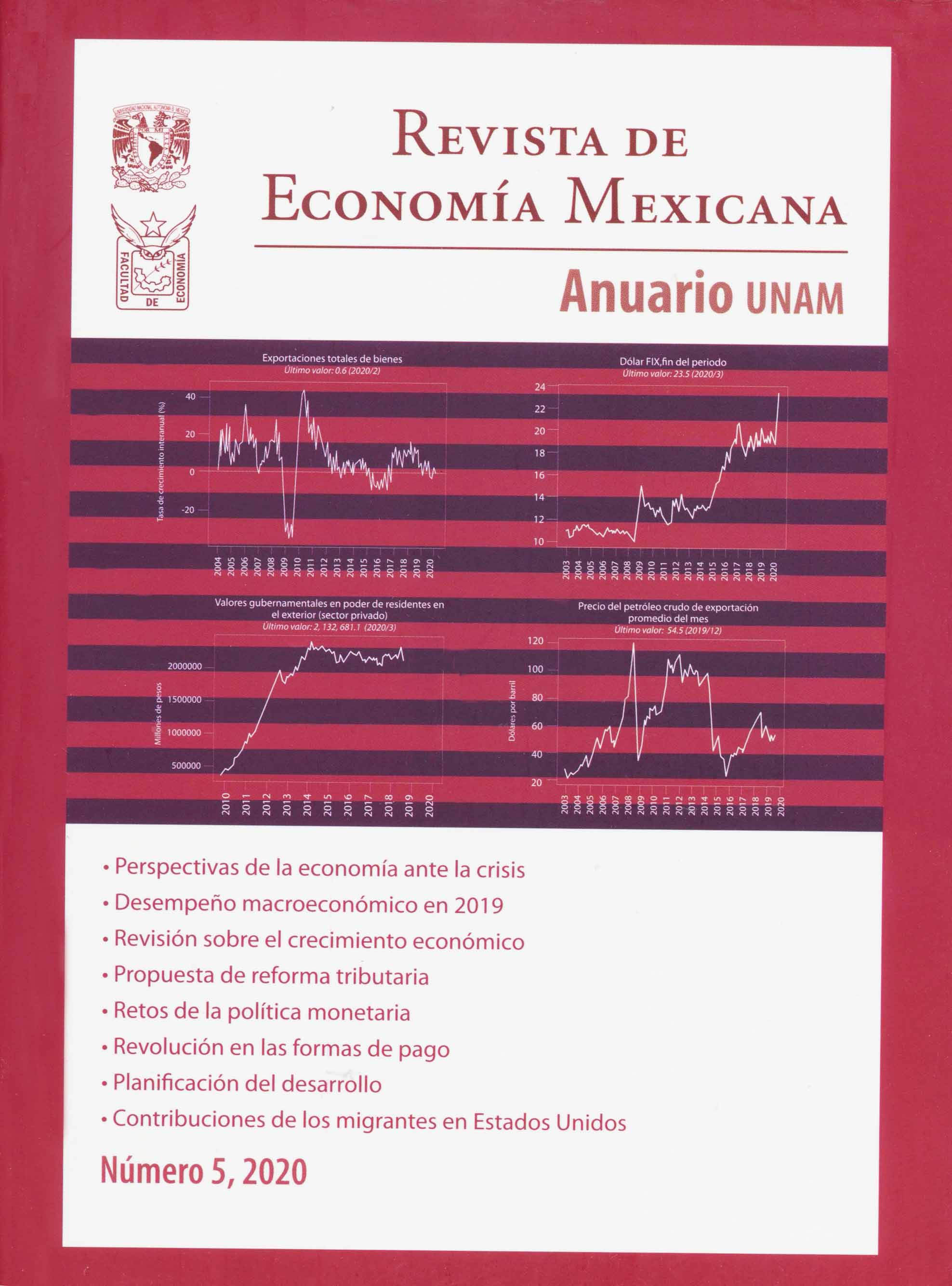 Revista de Economía Mexicana. Anuario UNAM, núm. 5, 2020