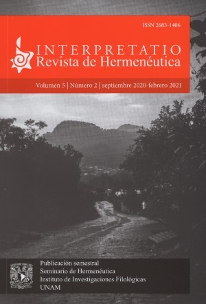 Interpretatio. Revista de Hermenéutica 5-2