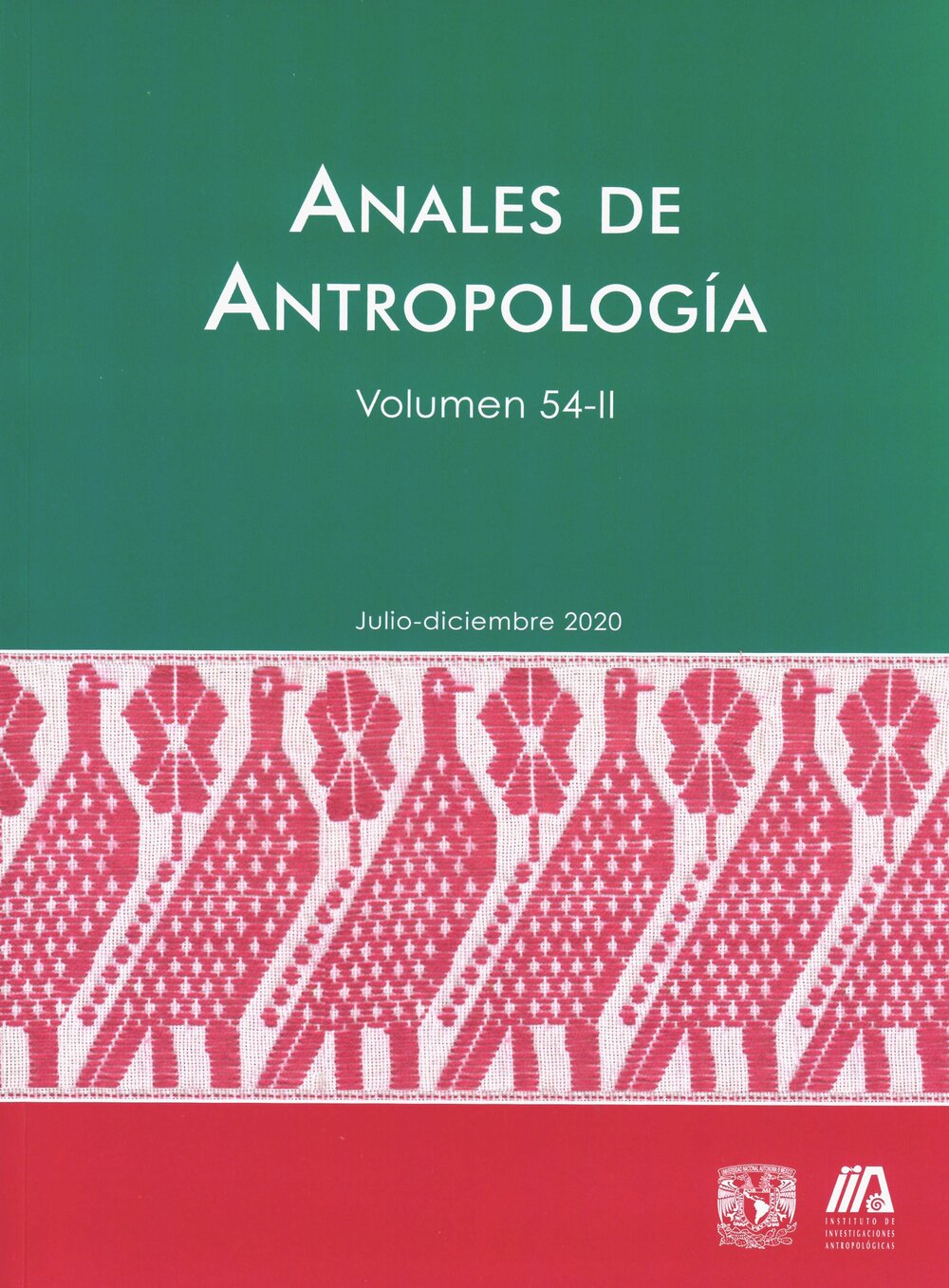 Anales de antropología, Vol. 54-II, julio-diciembre 2020