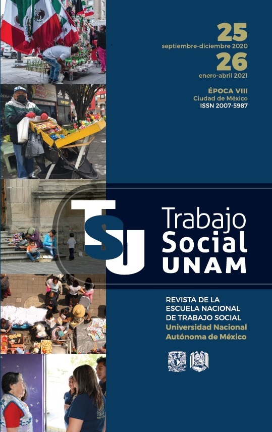 Trabajo Social UNAM. VIII Época, núm. 25-26, septiembre 2020 - abril 2021