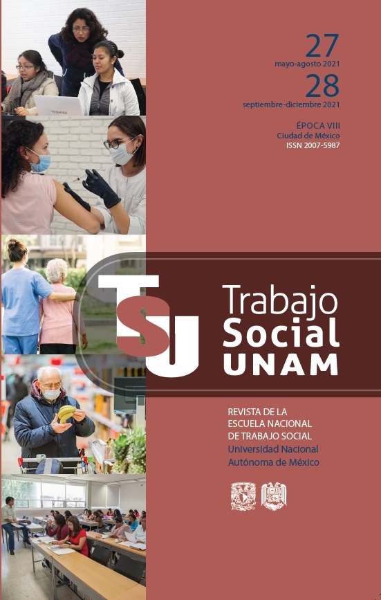 Trabajo Social UNAM. VIII Época, núm. 27-28, mayo-diciembre 2021