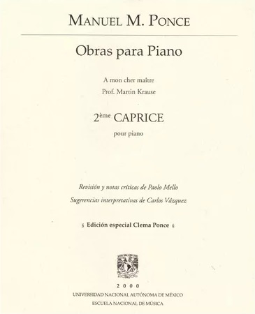 2eme CAPRICE pour piano