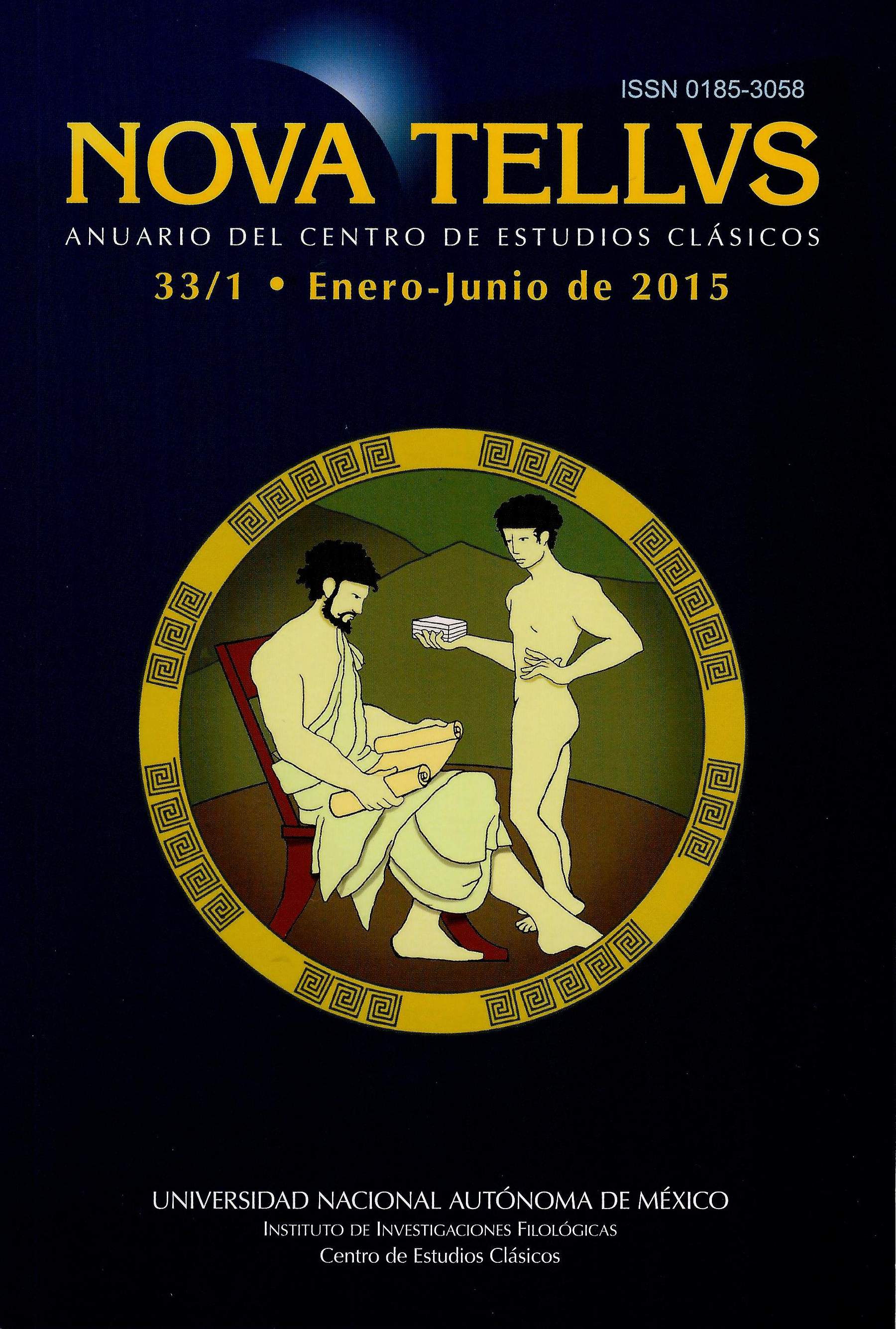 Nova tellvs. Anuario del Centro de Estudios Clásicos, 33/1, ene-jun 2015