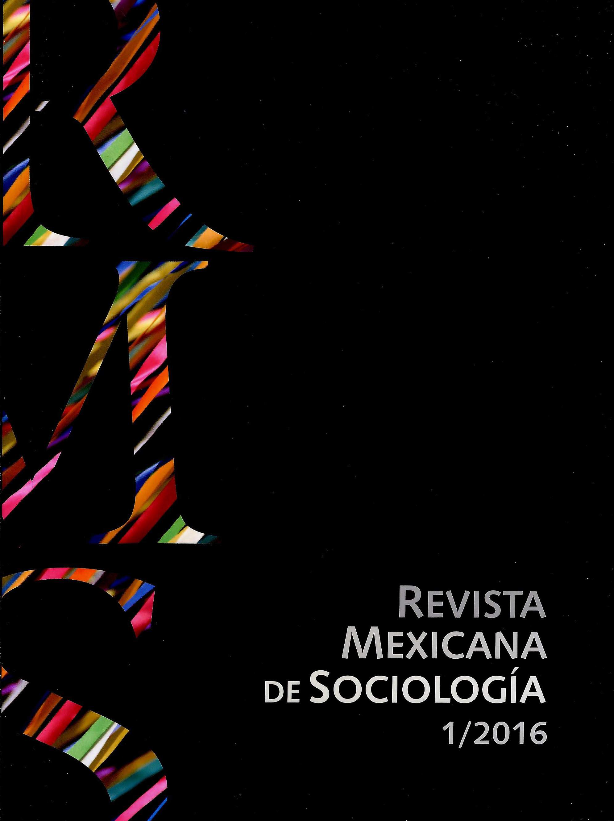 Revista mexicana de sociología 1/2016