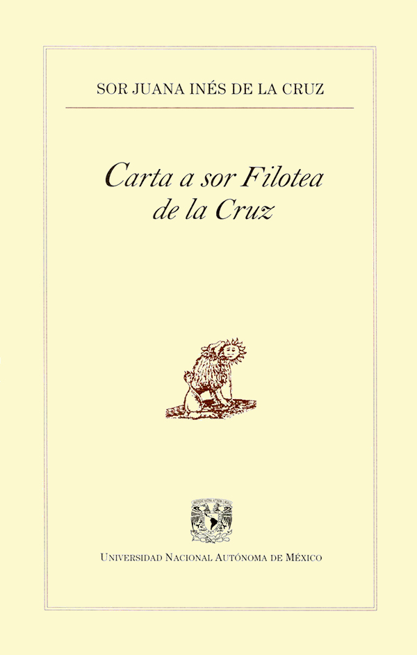 Carta a sor Filotea de la Cruz