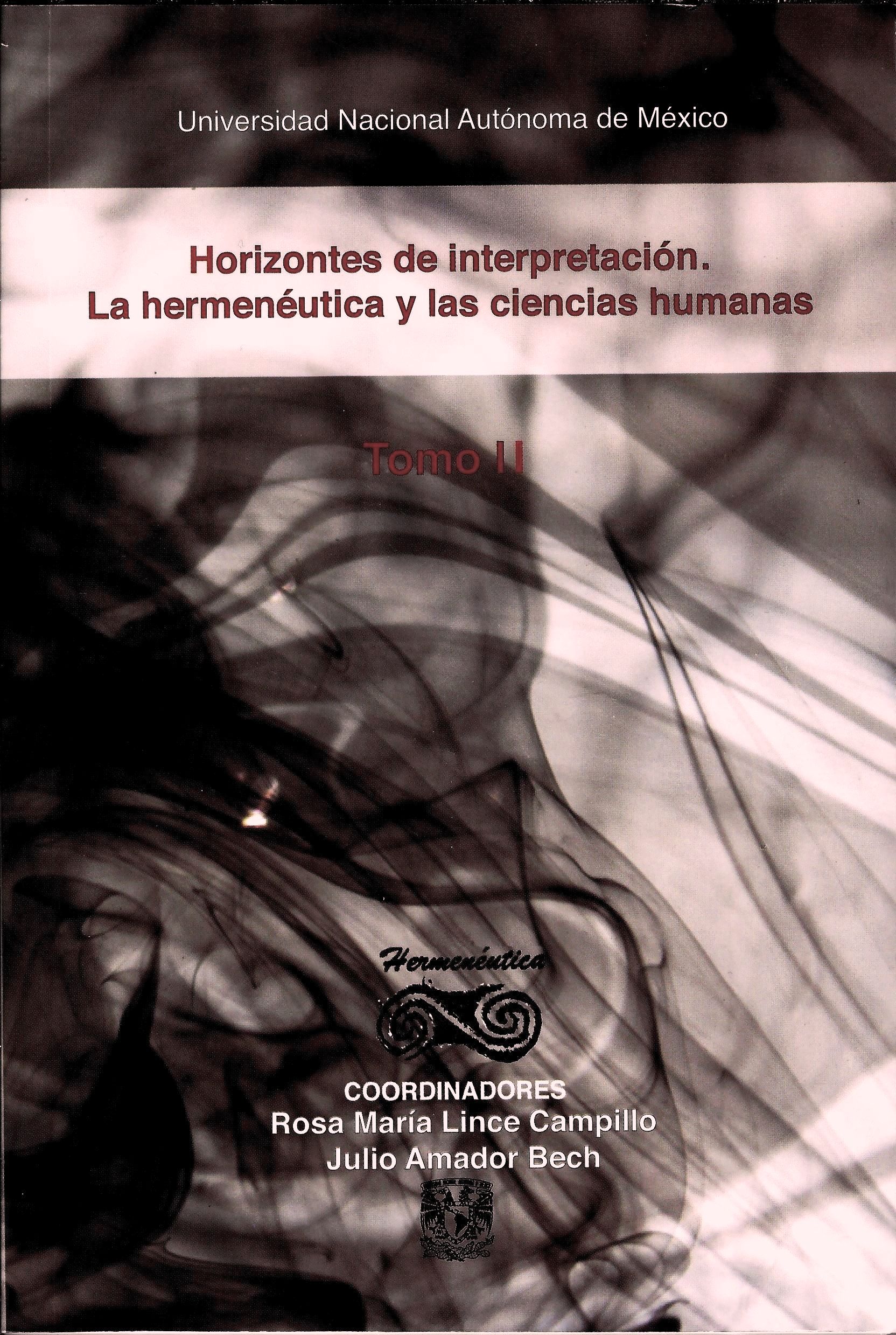 Horizontes de interpretación Tomo II