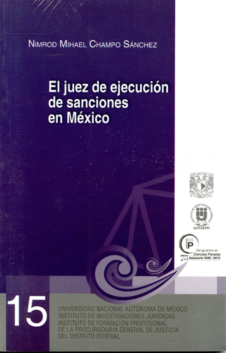 El juez de ejecución de sanciones en México